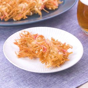 サクサク食感 とうもろこしのひげ入りかき揚げのレシピ動画 作り方 Delish Kitchen