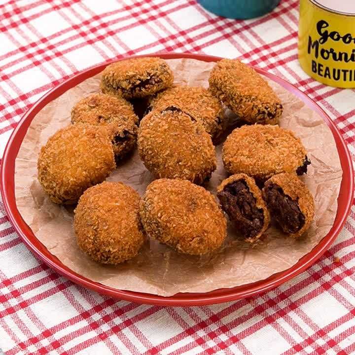 さつまいものチョココロッケ