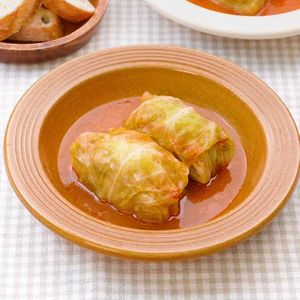 ロールキャベツのコトコトケチャップ煮
