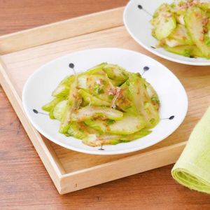 「セロリのおかか和え」のレシピ動画