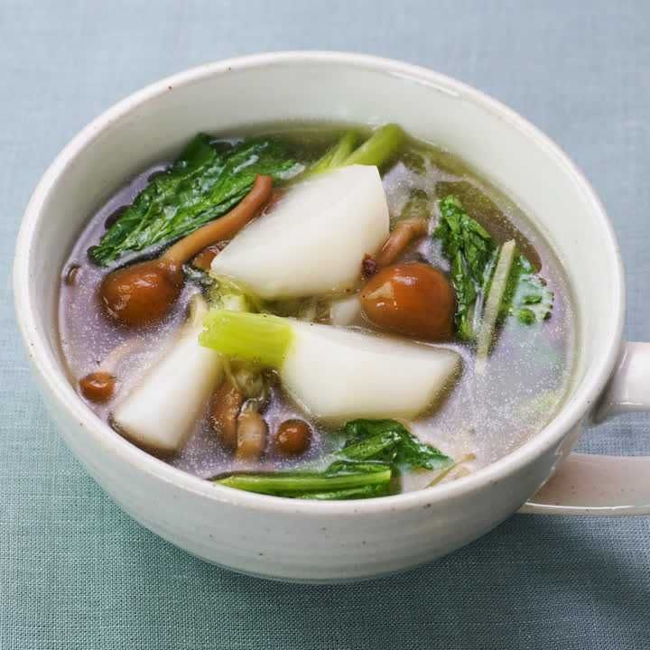 なめこのとろとろスープ