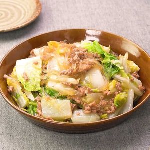 「白菜と春雨のとろとろ煮」のレシピ動画