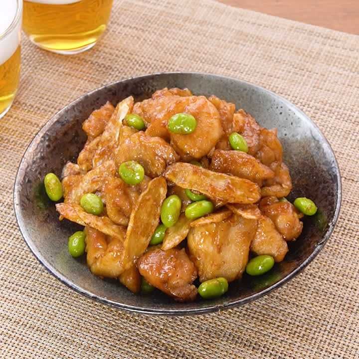 ごはんがすすむ チキンチキンごぼうのレシピ動画 作り方 Delish Kitchen