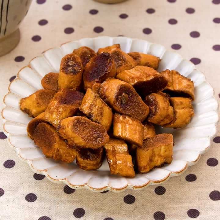 黒糖のひとくち麩菓子