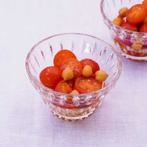 「ミニトマトとひよこ豆のハニーマリネ」のレシピ動画