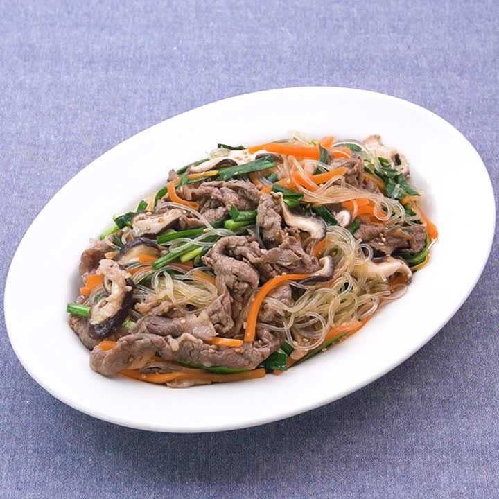 焼肉のたれレンジチャプチェ