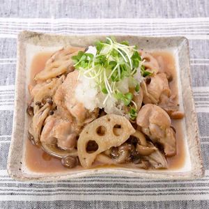 「鶏肉とれんこんのみぞれ煮」のレシピ動画