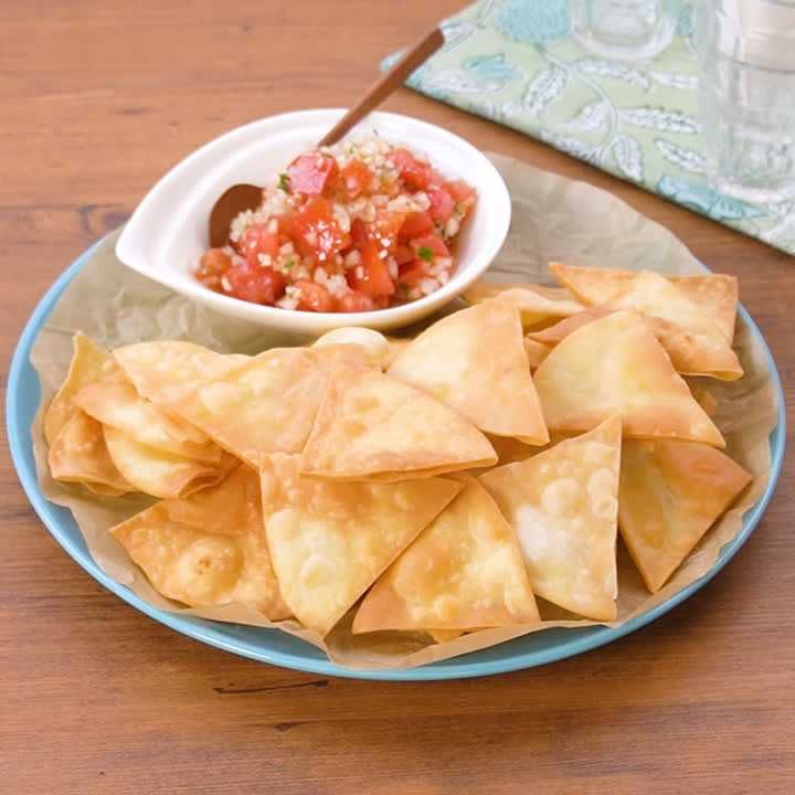 手に入りやすい食材で作る♪ トルティーヤチップスのレシピ動画・作り方 DELISH KITCHEN