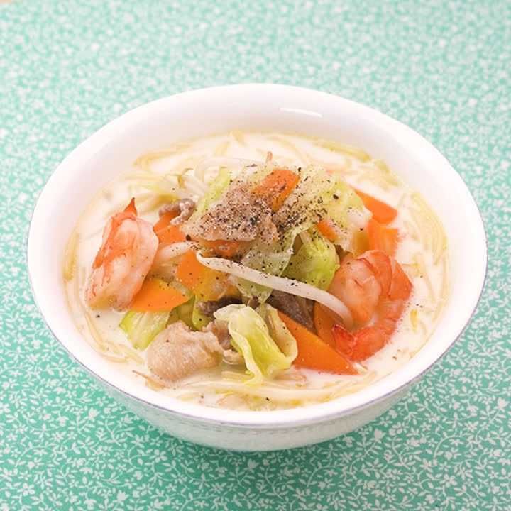 糖質オフ！1人分9.3g♪ ちゃんぽん風麺のレシピ動画・作り方 | デ