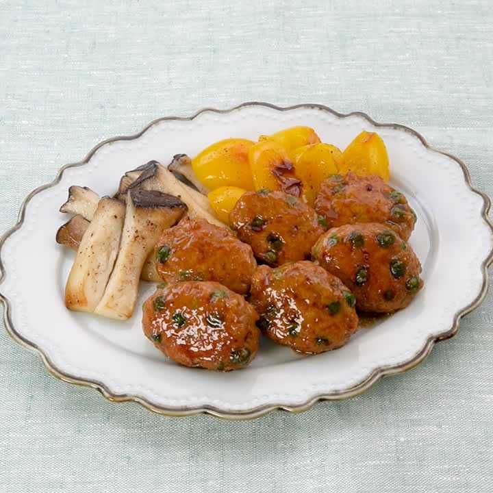 1週間使い切り献立 グリーンピースの鶏つくねのレシピ動画 作り方 Delish Kitchen