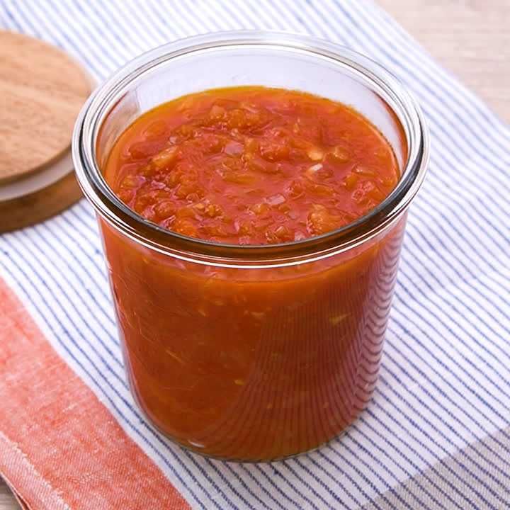 基本の自家製トマトソース