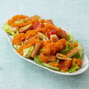 「にんじんドレッシングのレタスサラダ」のレシピ動画