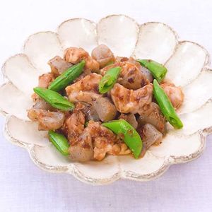 「鶏もも肉とこんにゃくのおかか炒め」のレシピ動画