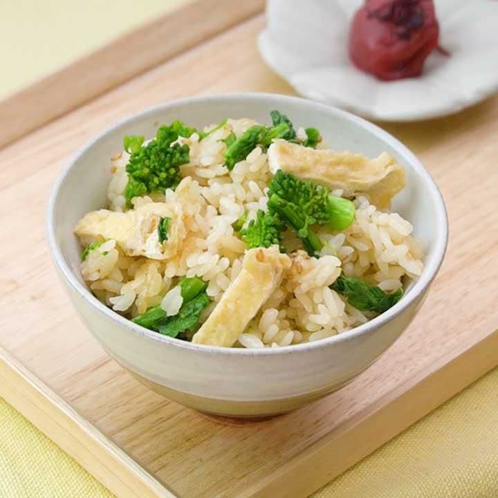 菜の花ごはん