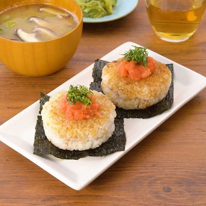 めんたい焼きおにぎり