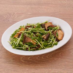 「豆苗とベーコンのサラダ」のレシピ動画