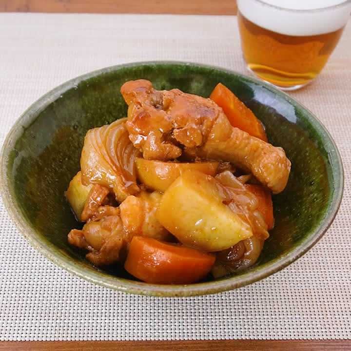 手羽元の旨辛煮