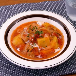 「ポークシチュー」のレシピ動画