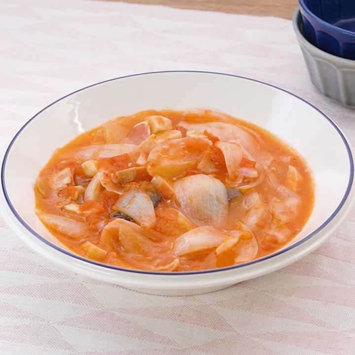 新玉ねぎのラタトゥイユ