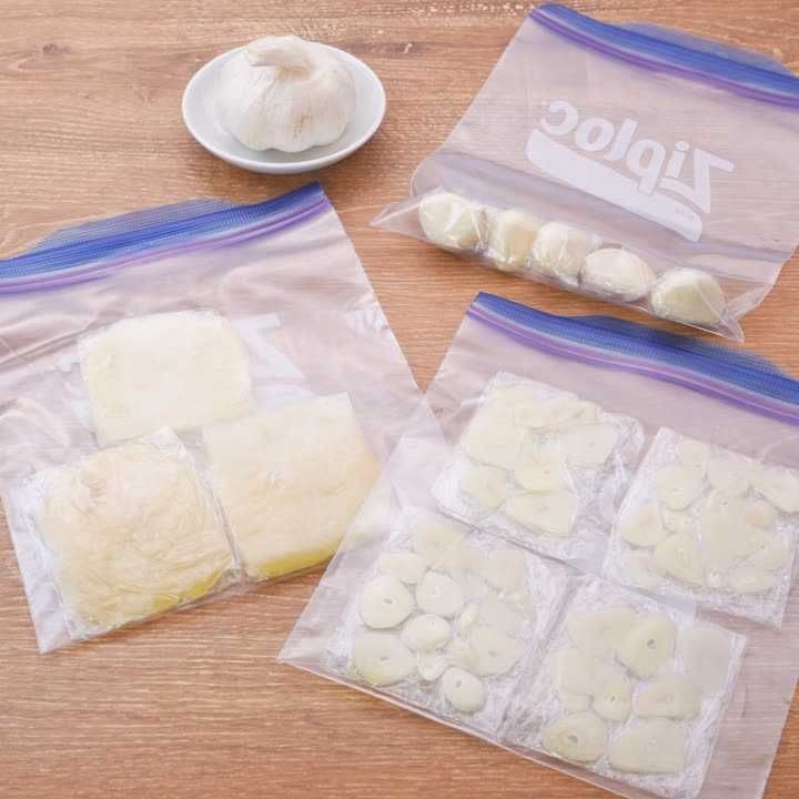にんにくの冷凍保存方法