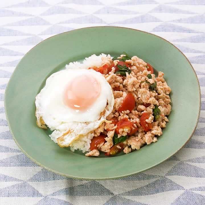 大葉ガパオライス