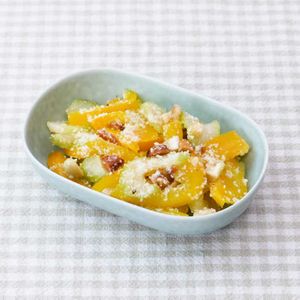 「パプリカとセロリの粉チーズあえ」のレシピ動画