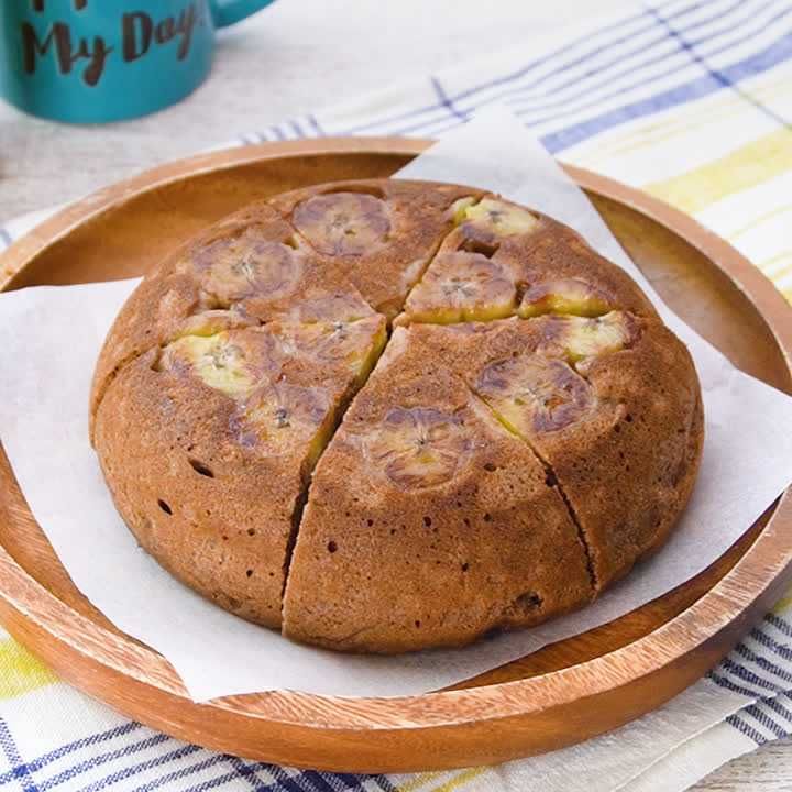 3合炊き炊飯器で作る 炊飯器ココアバナナケーキのレシピ動画 作り方 Delish Kitchen