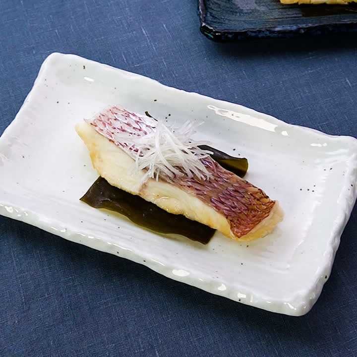 鯛の酒蒸し