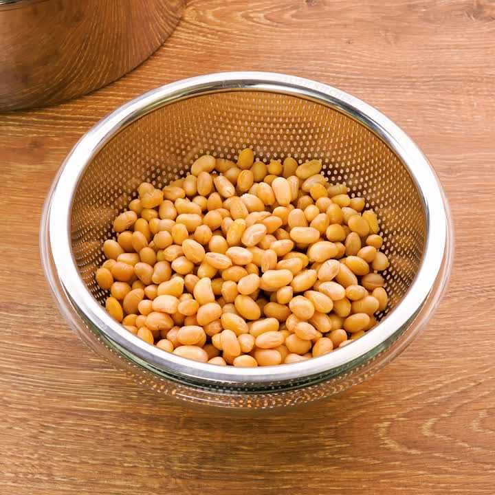 蒸し大豆