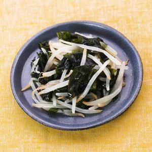 「わかめともやしのナムル」のレシピ動画