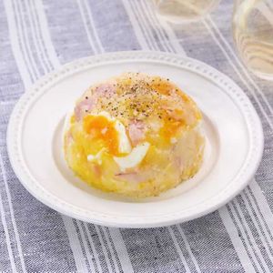 半熟エッグポテサラ