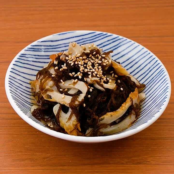 簡単おつまみ ちくわともずくの三杯酢あえのレシピ動画 作り方 Delish Kitchen