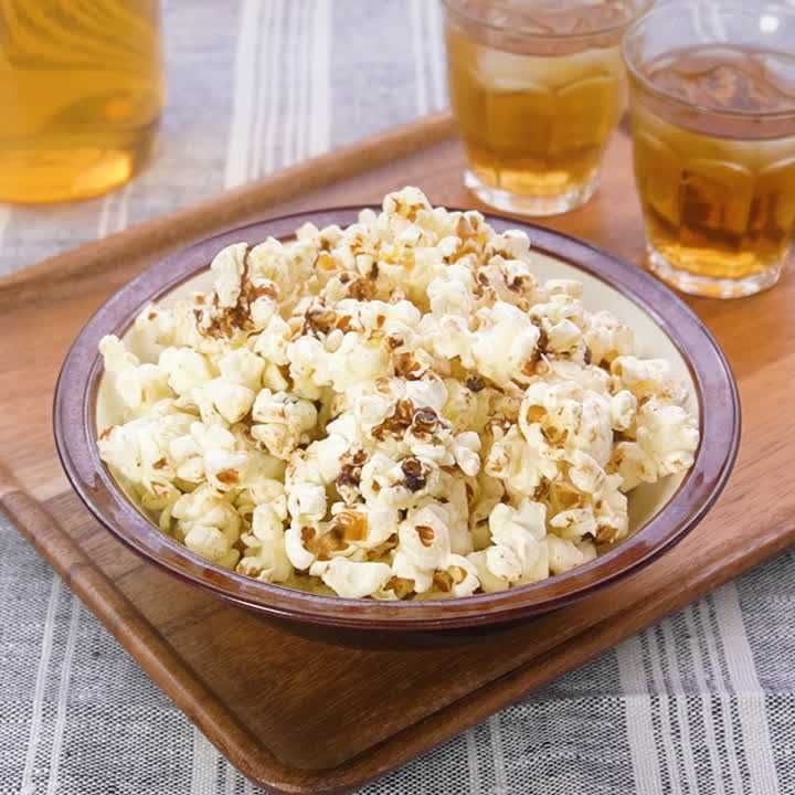 バター醤油ポップコーン