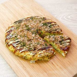 「豚肉と長芋のふわとろお好み焼き」のレシピ動画
