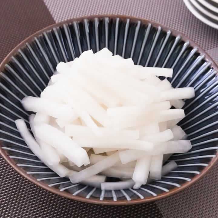 大根の塩漬け