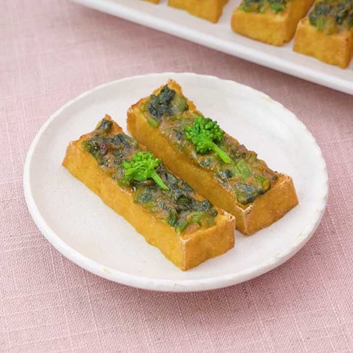 菜の花みそ田楽