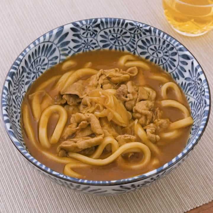 白だしカレーうどん