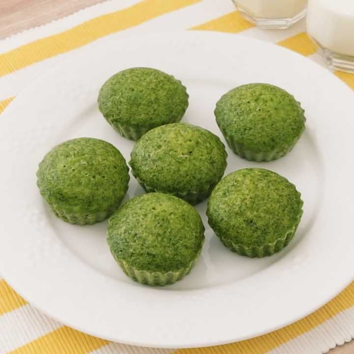 お野菜おやつ ほうれん草蒸しパンのレシピ動画 作り方 Delish Kitchen