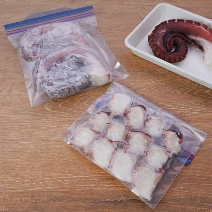 たこの冷凍保存方法