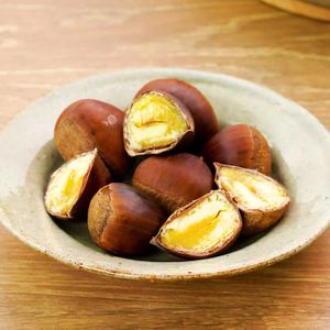 「美味しい栗の蒸し方」のレシピ動画
