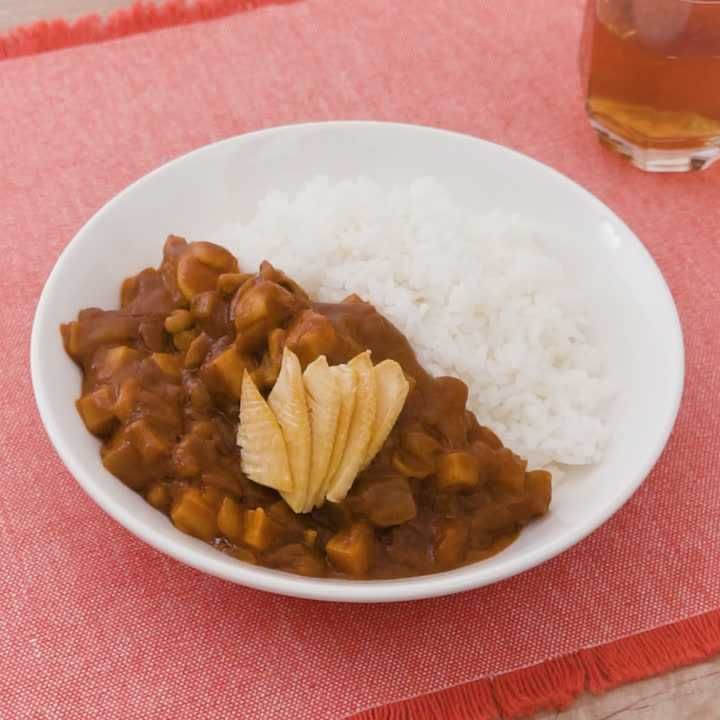 鶏肉とたけのこのカレー
