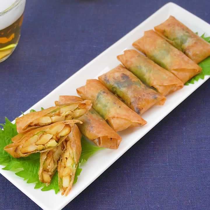 たけのこの春巻き