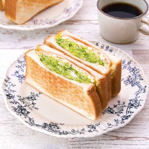 「キャベツとたまごのサンドイッチ」のレシピ動画