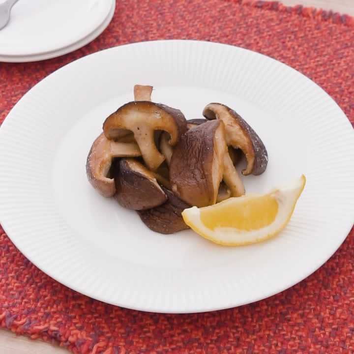 しいたけのバターソテー