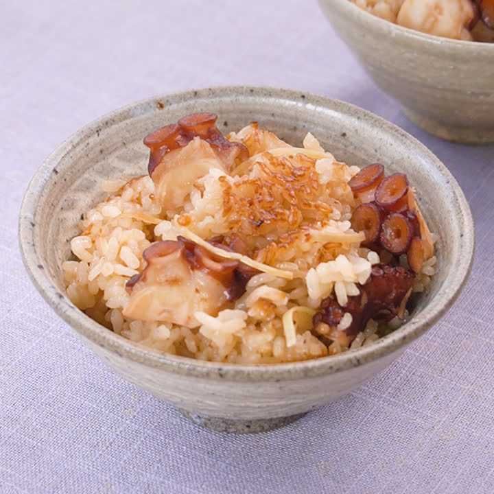 シンプルなたこ飯
