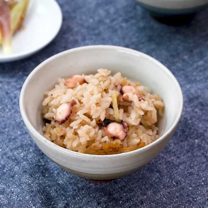 めんつゆで作るたこ飯