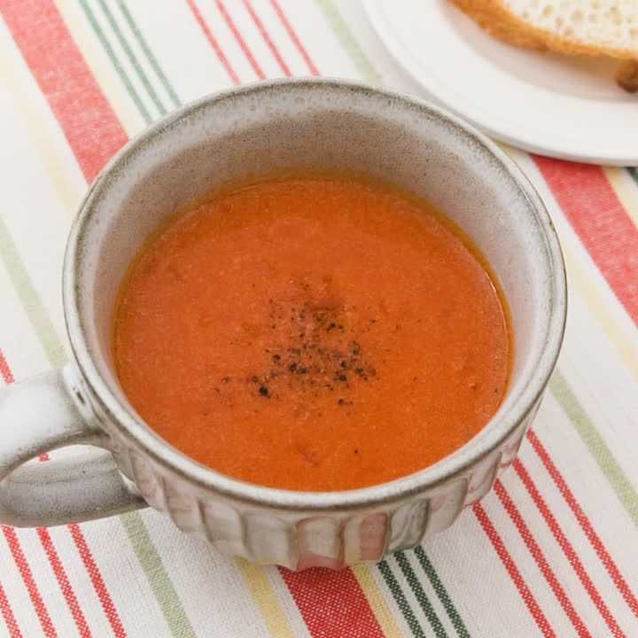 豆乳トマトスープ