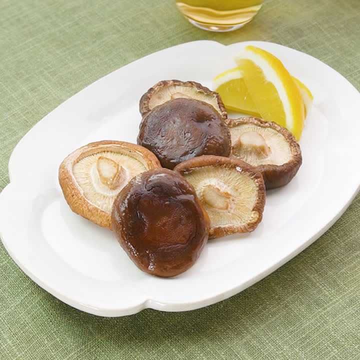 しいたけの塩焼き