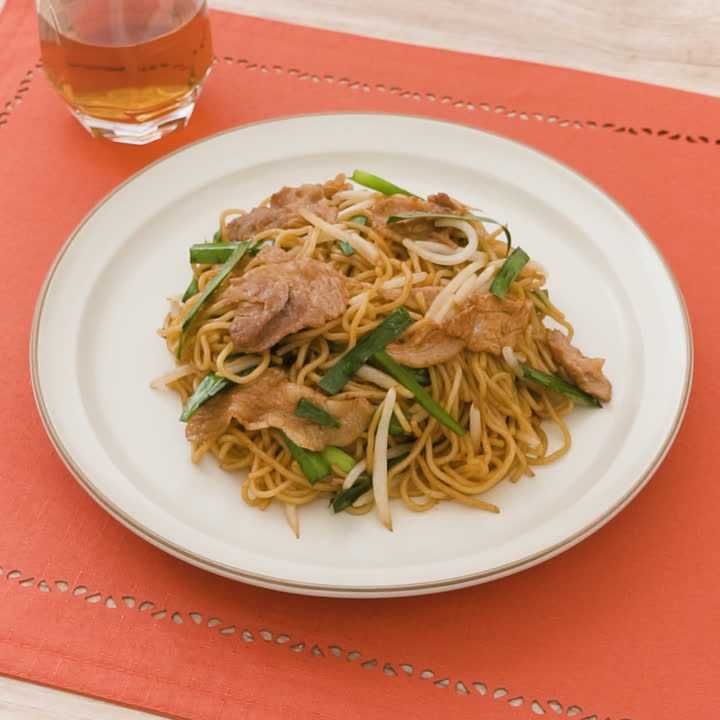 もやし焼きそば