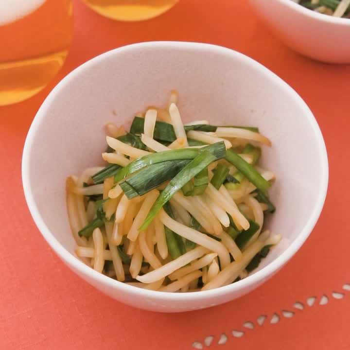 もやしのピリ辛漬け